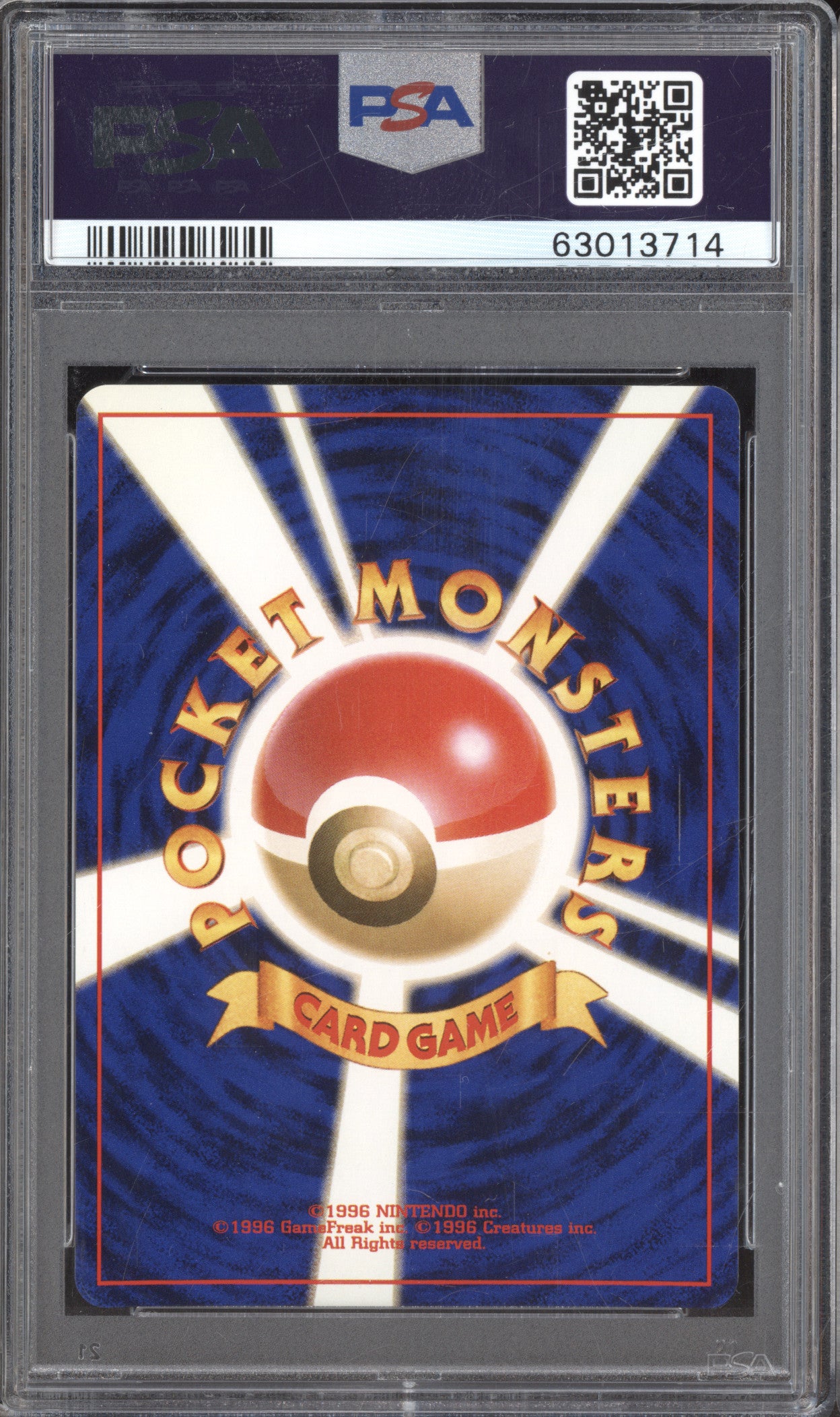 2001 Pokemon Neo 4 157 Dark Typhlosion Holo PSA 7