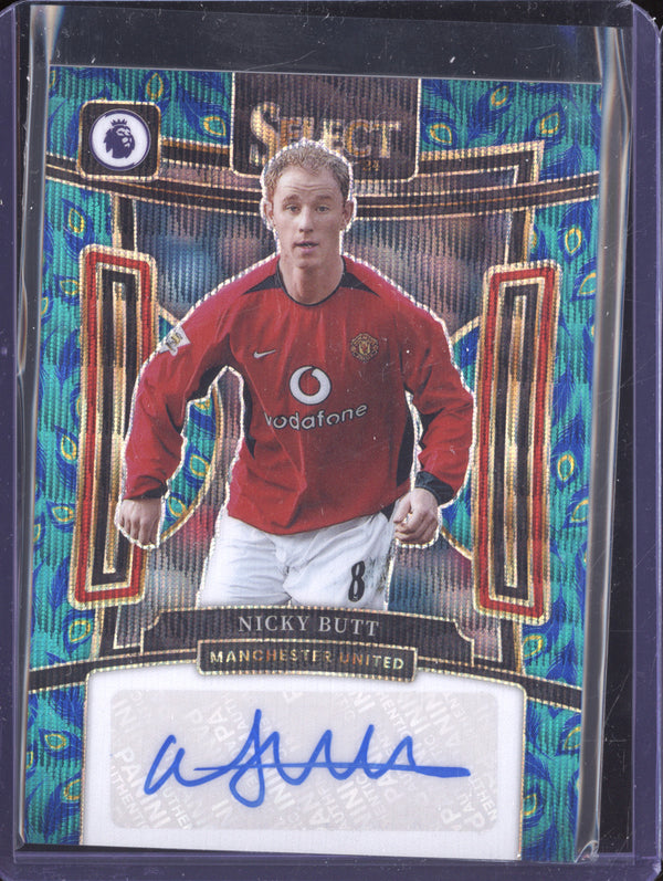 Nikcy Butt 2023-24 Panini Select Premier League  S-NB Signature Peacock