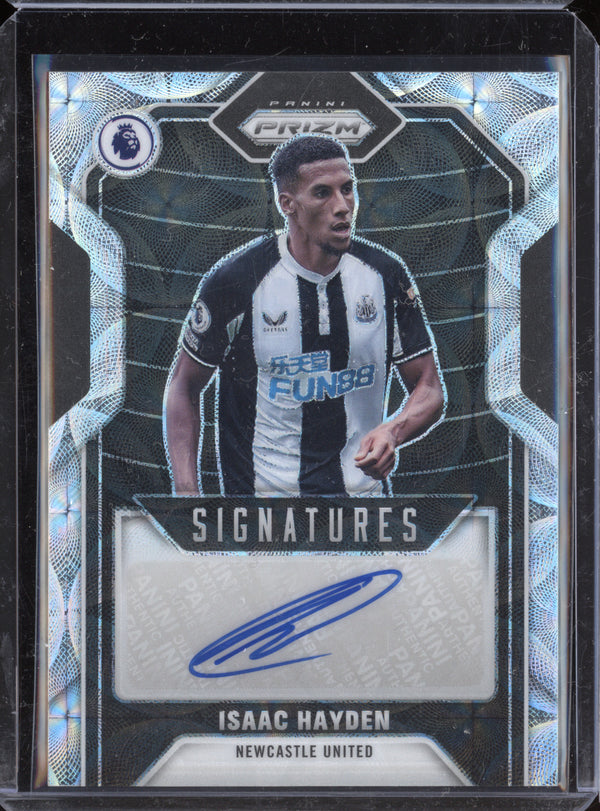 Isaac Hayden 2021-22 Panini Prizm S-IH Signatures Choice