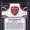 Dennis Bergkamp 2022-23 Panini Prizm CL-DB Club Legends Silver Choice Auto