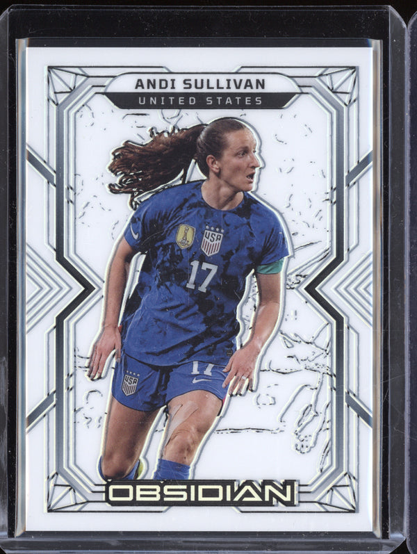 Andi Sullivan 2022-23 Panini Obsidian 124 Contra Electric Etch 7/9