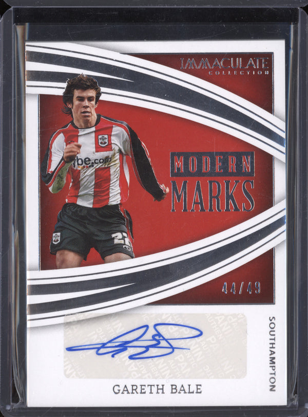 Gareth Bale 2022-23 Panini Immaculate MM-GB Modern Marks 44/49