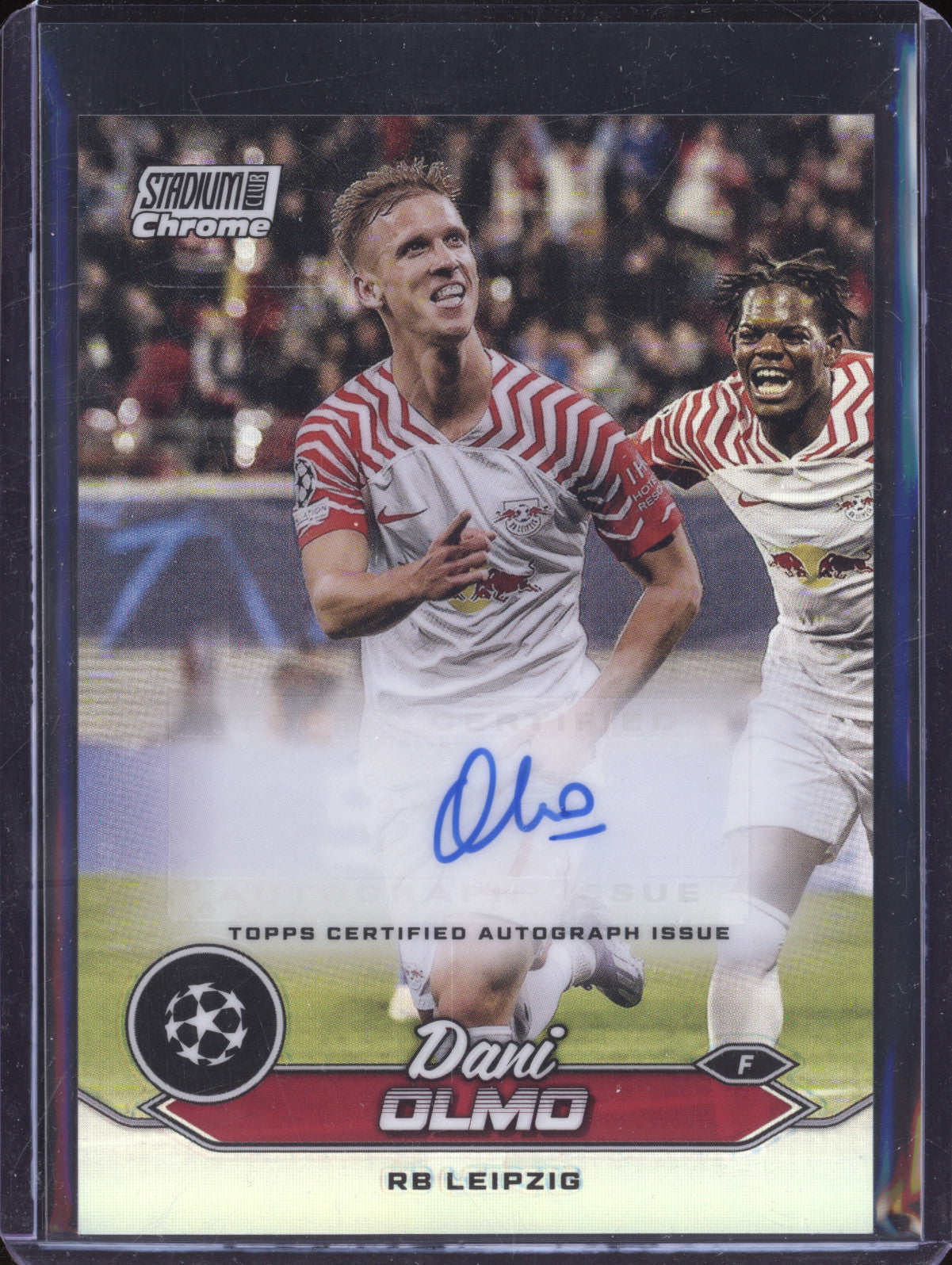 Dani Olmo 2023-24 Topps Stadium Club Chrome CA-DO Autograph