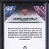 Gabriel Martinelli 2022-23 Topps Stadium Club Chrome BT-GM Beam Team Orange 5/25