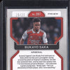 Bukayo Saka 2022-23 Panini Prizm 207 Orange Ice 15/23