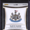 Harvey Barnes 2023-24 Panini Select Premier League S-HB Signatures Red