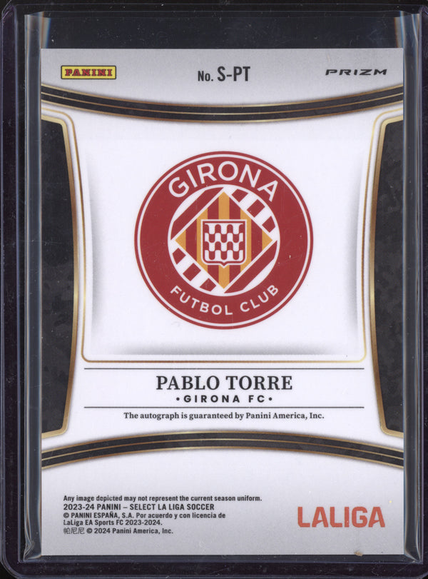 Pablo Torre 2023-24 Panini Select La Liga S-PT Signatures