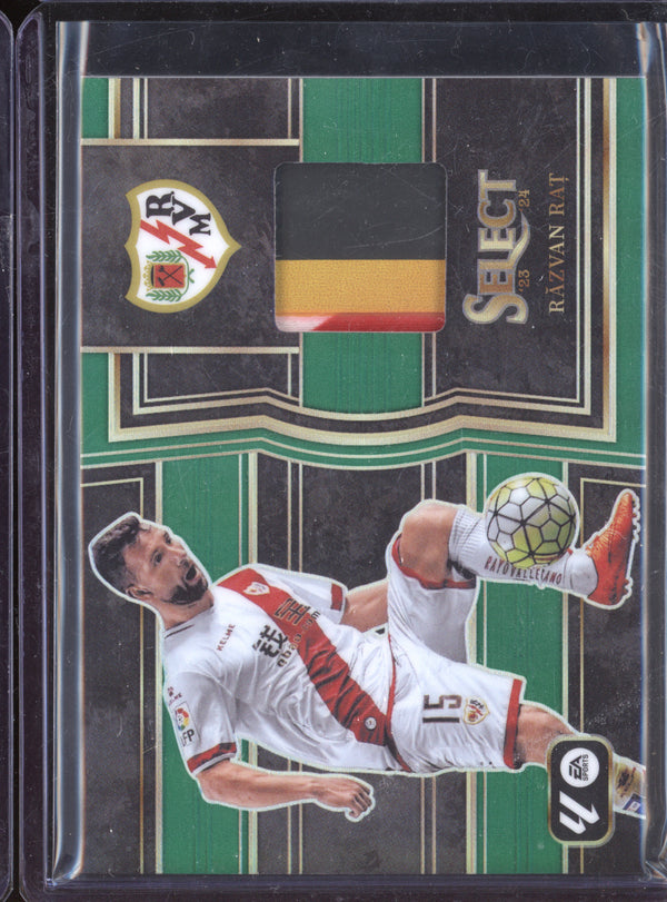 Razvan Rat 2023-24 Panini Select La Liga SM-RR Memorabilia Green 4/5