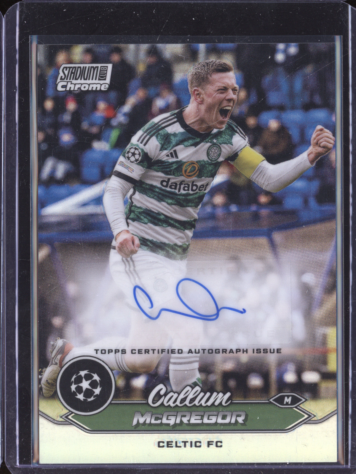 Callum McGregor 2023-24 Topps Stadium Club Chrome CA-CMG Autograph