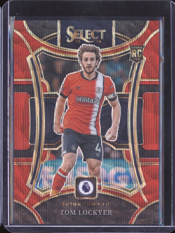 Tom Lockyer 2023-24 Panini Select Premier League  157 Red Wave RC 130/149