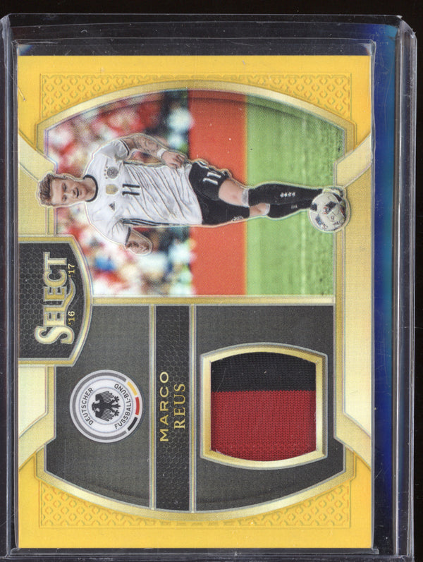 Marco Reus 2016-17 Panini Select M-MR Memorabilia Gold 6/10