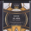 David Alaba 2023-24 Panini Select La Liga SS-DA Swatches Purple 34/49