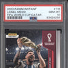 Lionel Messi 2022 Panini Instant 118 FIFA World Cup Qatar 1/22081 PSA 10