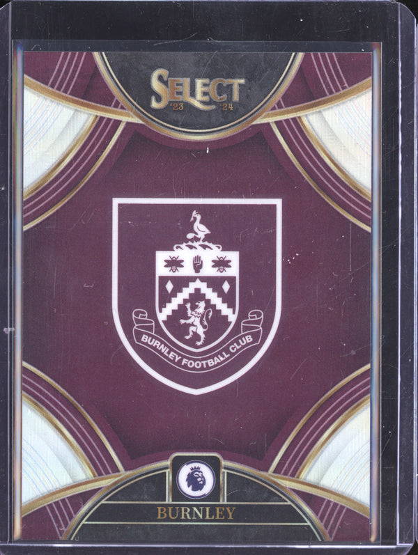 Burnley 2023-24 Panini Select Premier League 6 Team Badge