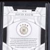 David Raum 2022 Panini National Treasures World Cup 66  Ruby RC 6/11