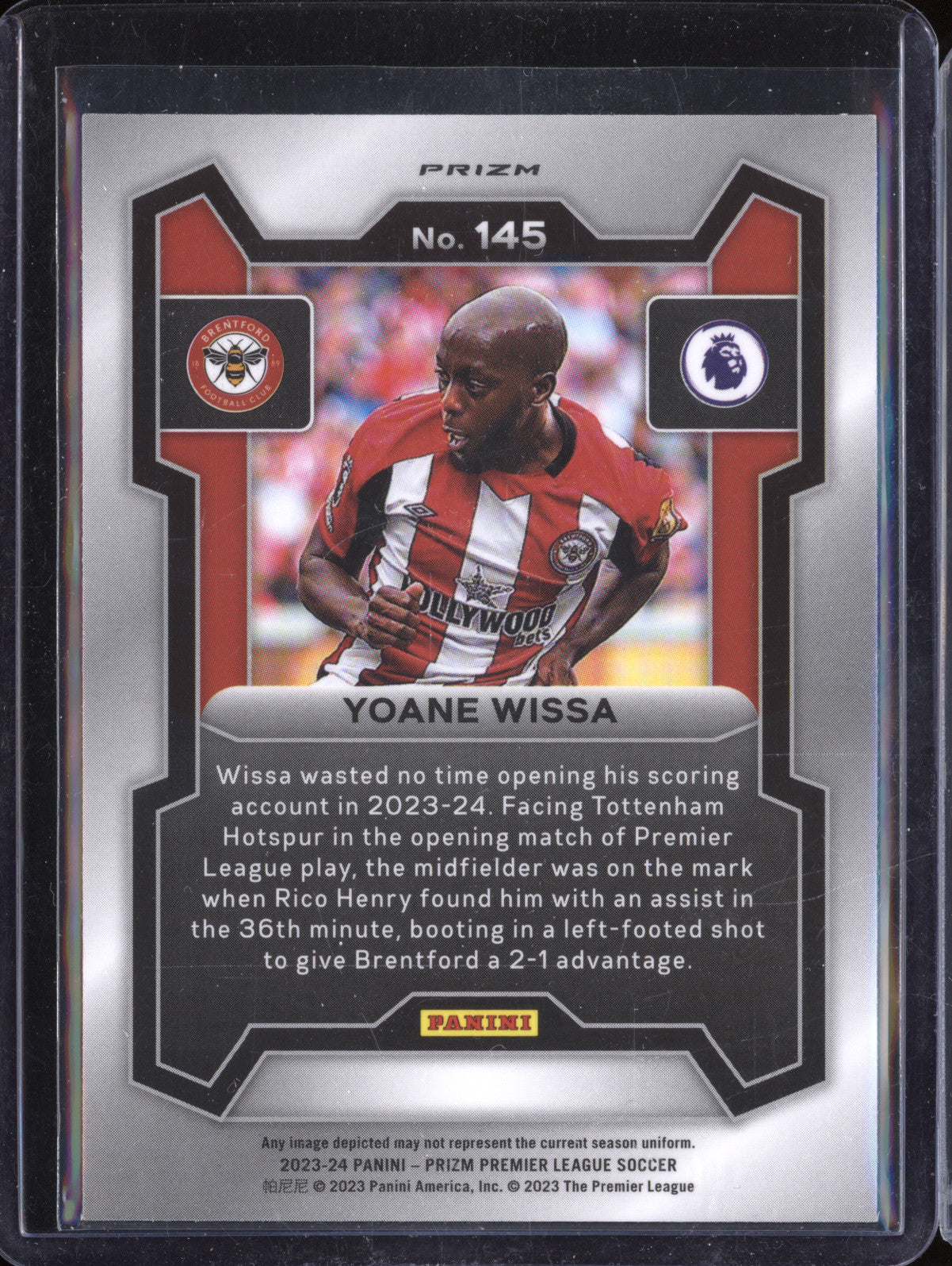 Yoane Wissa 2023-24 Panini Prizm 145 Tiger Choice