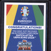 Leandro Trossard 2024 Topps Match Attax UEFA Euro 2024 AC-LT Autograph 39/100