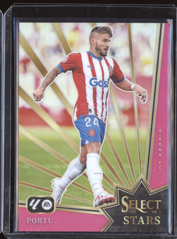 Portu 2023-24 Panini Select La Liga 22 Stars Pink 25/25