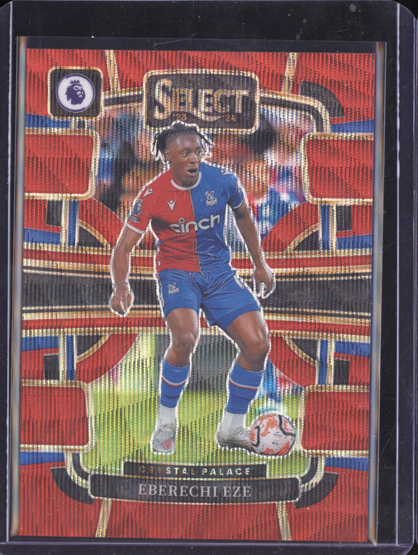 Eberechi Eze 2023-24 Panini Select Premier League 37 Red Wave 29/149