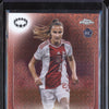 Rosa Van Gool 2023-24 Topps Chrome UWCL 2 Rose Gold Mojo RC 15/125