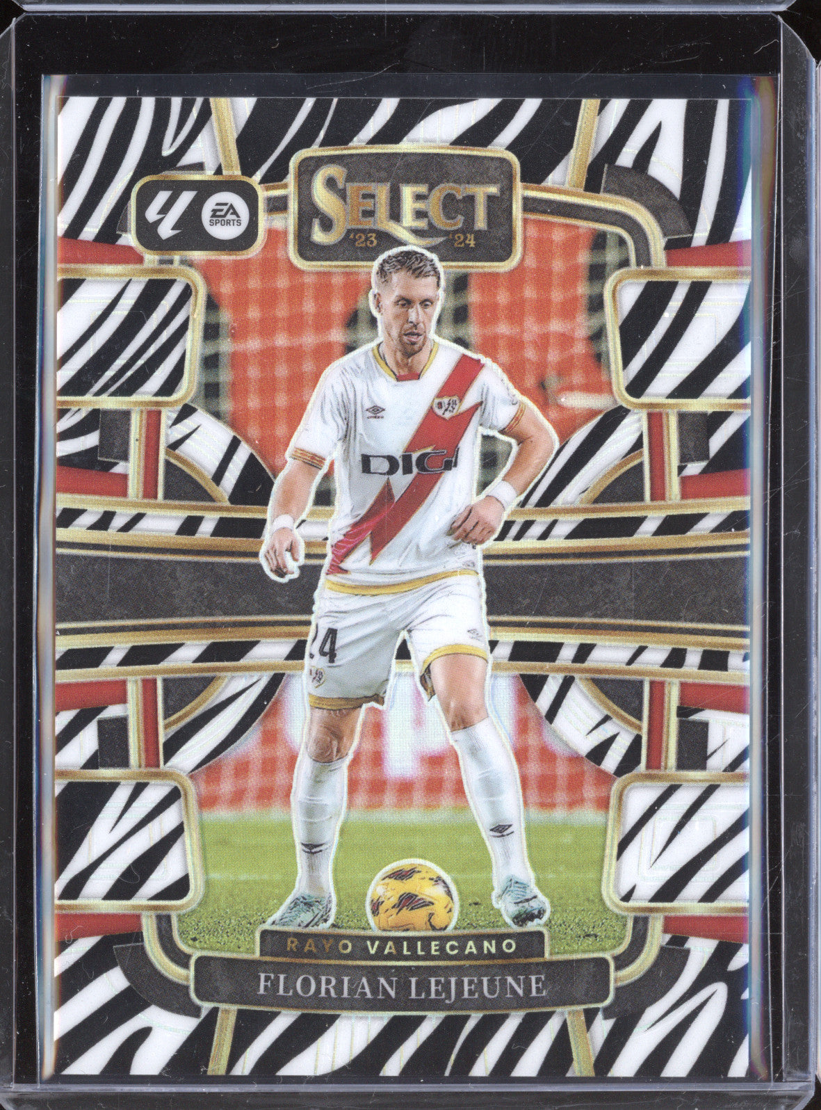 Florian Lejeune 2023-24 Panini Select La Liga 50 Zebra 23/25