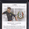 Miguel Layun 2015 Panini Donruss MG-ML The Beautiful Game Signatures Silver 92/99