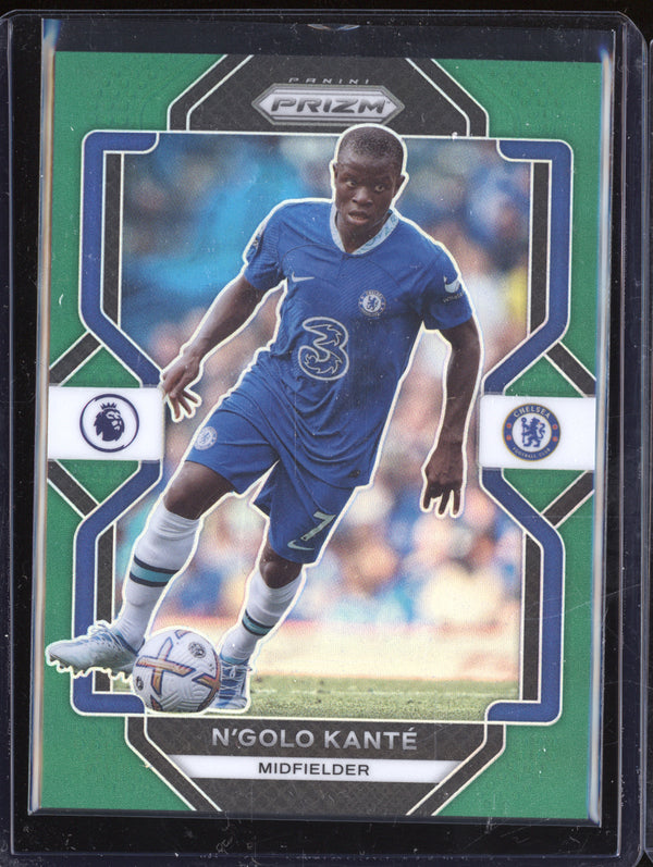 N'Golo Kante 2022-23 Panini Prizm 122 Green 2/5