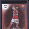 Anna Gasper 2023-24 Topps Chrome UWCL 95 Rose Gold Mojo RC 30/125