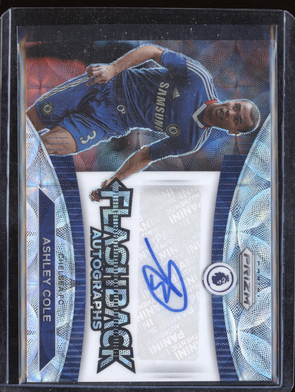 Ashley Cole 2022-23 Panini Prizm FA-ACE Flashback Autographs Choice