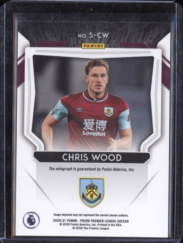 Chris Wood 2020-21 Panini Prizm S-CW Signatures