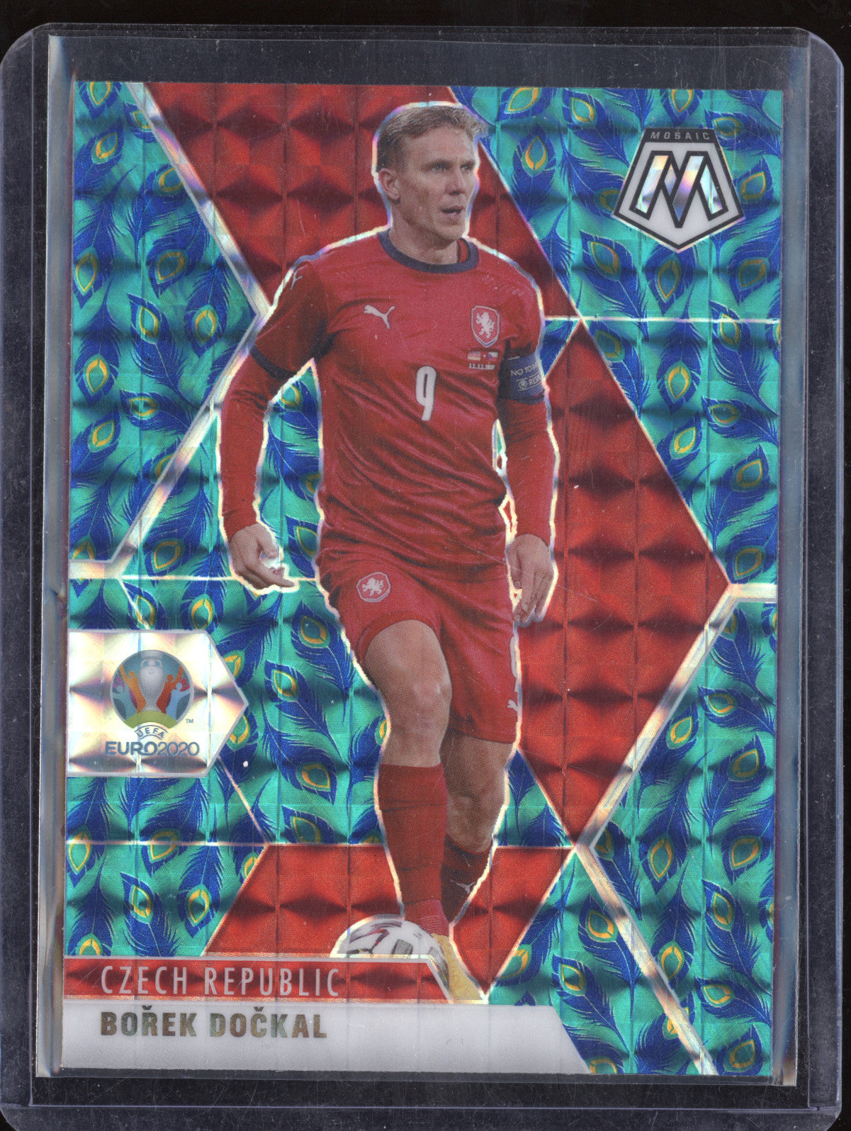 Borek Dockal 2021 Panini Mosaic UEFA Euro 30 Peacock