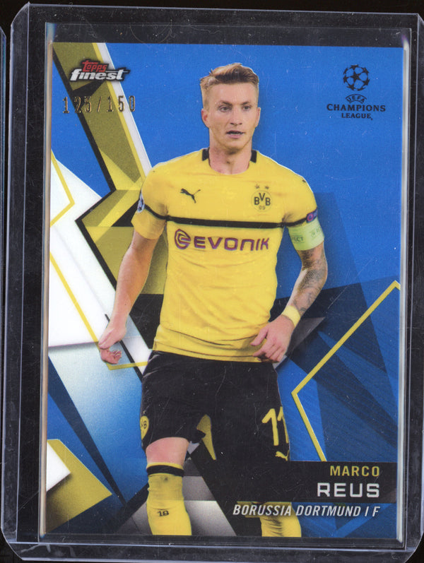 Marco Reus 2018-19 Topps Finest 21 Blue Refractor 125/150