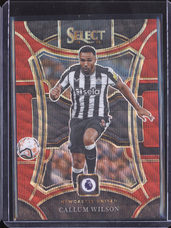 Callum Wilson 2023-24 Panini Select Premier League 172 Red Wave 38/149