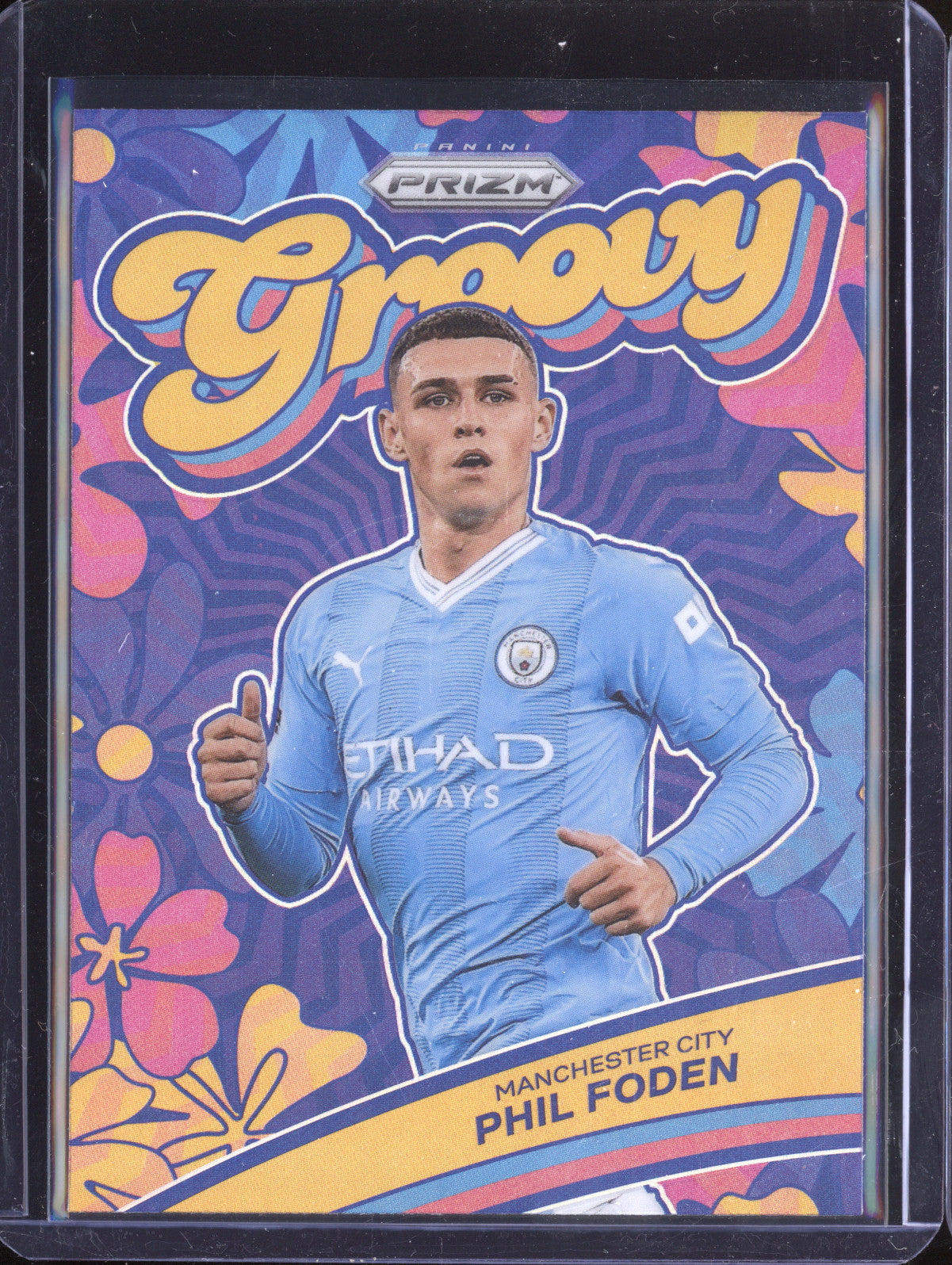 Phil Foden 2023-24 Panini Prizm 2 Groovy