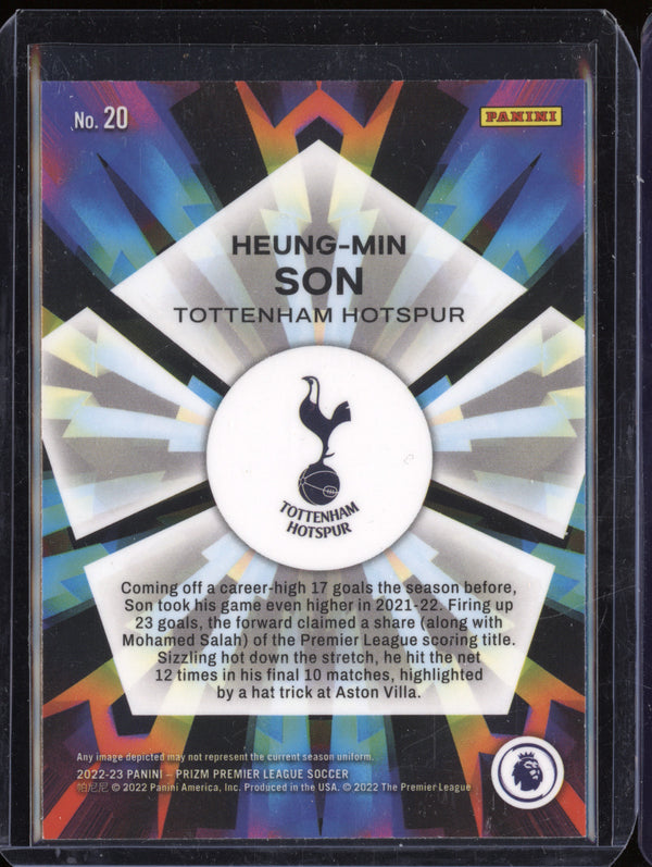 Heung-Min Son 2022-23 Panini Prizm 20 Kaleidoscopic