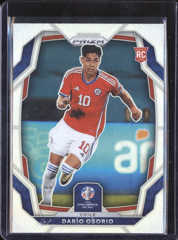 Dario Osorio 2024 Panini Prizm Copa America 45 Silver RC