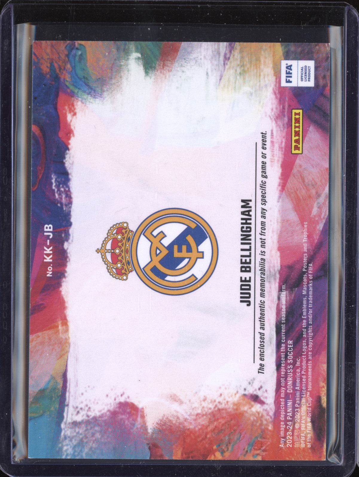Jude Bellingham 2023-24 Panini Donruss KK-JB Kit Kings