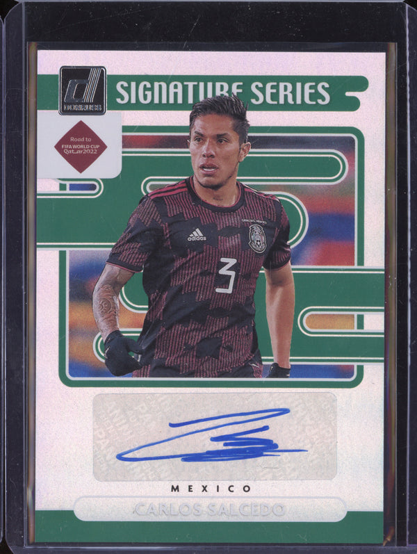 Carlos Salcedo 2021-22 Panini Donruss SS-CSL Signature Series Auto