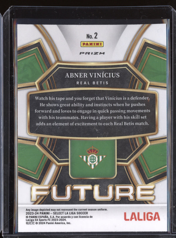 Abner Vinicius 2023-24 Panini Select La Liga 2 Future RC