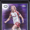 Pernille Harder 2023-24 Topps Chrome UWCL 78 Purple Pulsar  22/299