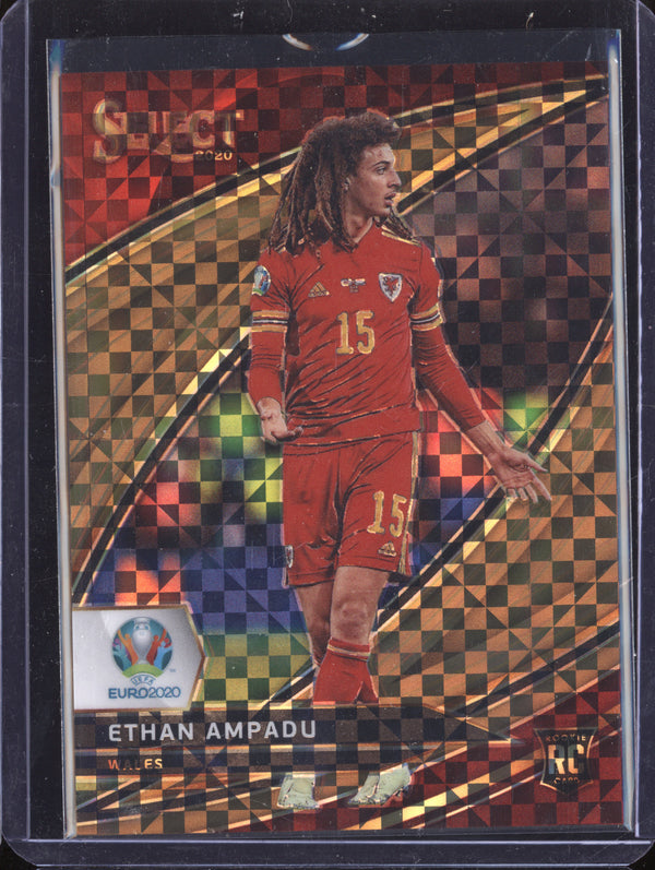 Ethan Ampadu 2020 Panini Select Euro 256 Copper RC 42/49