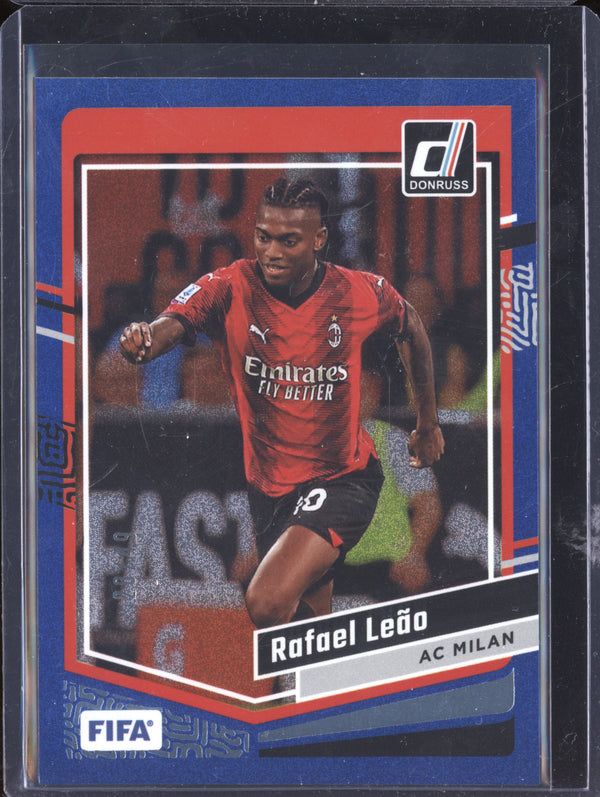 Rafael Leao 2023-24 Panini Donruss 129 Blue 28/49