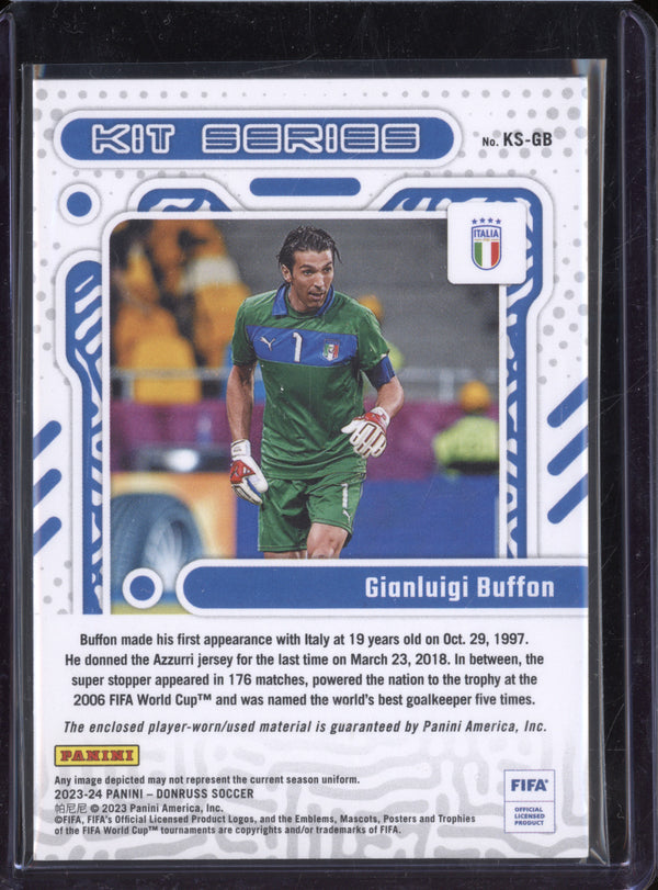 Gianluigi Buffon 2023-24 Panini Donruss KS-GB Kit Series Jersey