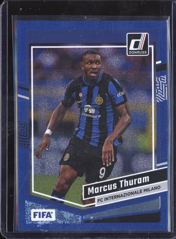 Marcus Thuram 2023-24 Panini Donruss 136 Blue 18/49