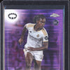 Linda Caicedo 2023-24 Topps Chrome UEFA Women's 18 Purple Pulsar RC 87/299