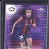 Esmee Brugts 2023-24 Topps Chrome UEFA Women's 71 Purple Pulsar RC 127/299