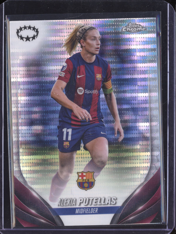 Alexia Putellas 2023-24 Topps Chrome UWCL 100 Pulsar