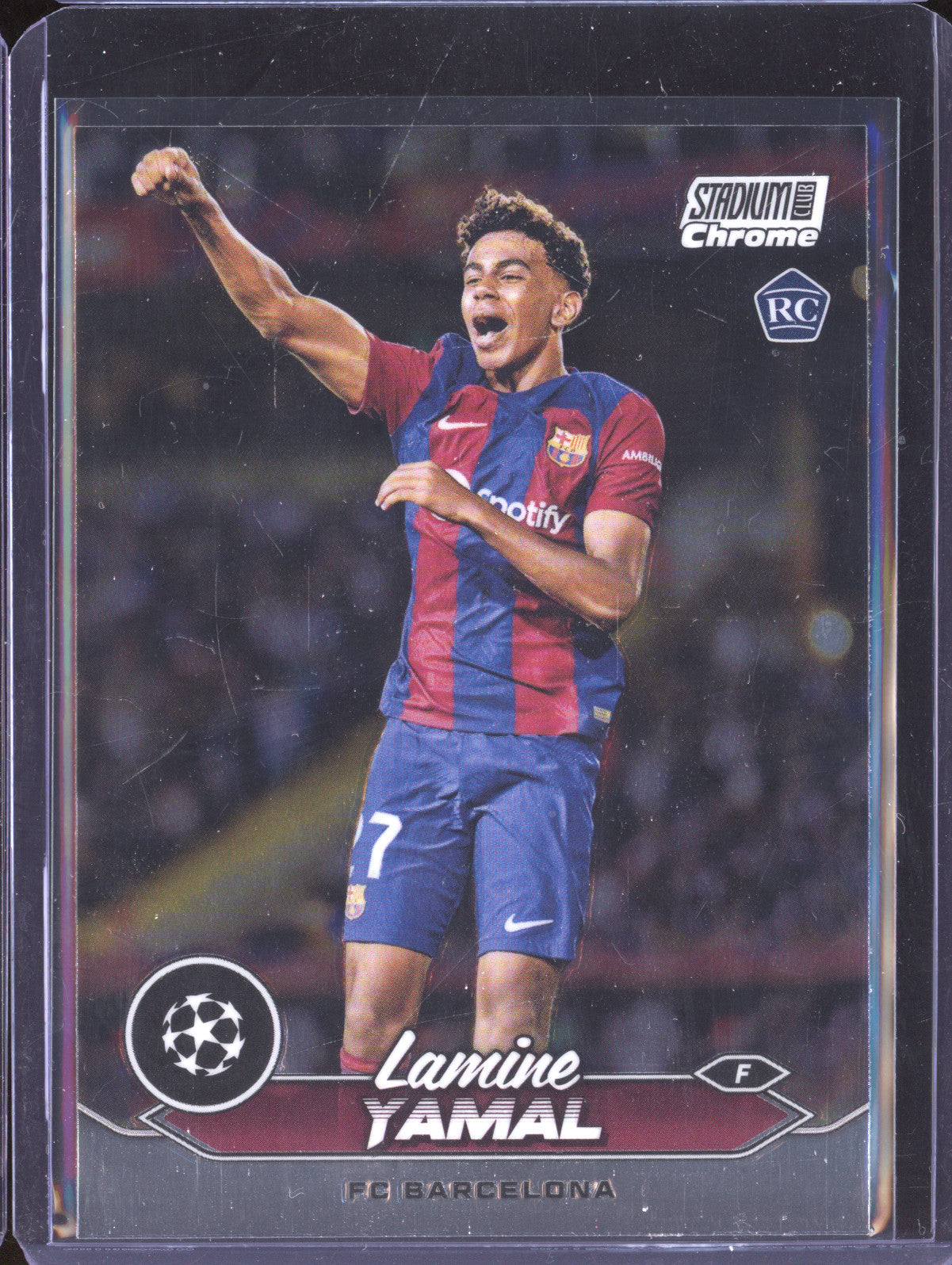 Lamine Yamal 2023-24 Topps Stadium Club Chrome 27 RC