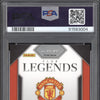 Eric Cantona 2023-24 Panini Prizm CL-EC Club Legends Signature Silver 38/99 PSA 9