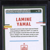 Lamine Yamal 2023-24 Panini Donruss 54 Pulsar RC